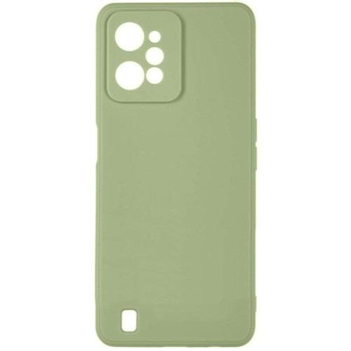 Силиконовый чехол для Realme C31 Soft Matte с микрофиброй Оливковый