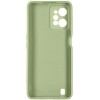 Силиконовый чехол для Realme C31 Soft Matte с микрофиброй Оливковый