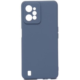 Силиконовый чехол для Realme C31 Soft Matte с защитой камеры Синий