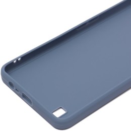 Силиконовый чехол для Realme C31 Soft Matte с защитой камеры Синий