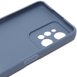 Силиконовый чехол для Realme C31 Soft Matte с защитой камеры Синий