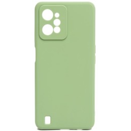Силиконовый чехол для Realme C31 Soft Matte с защитой камеры Оливковый