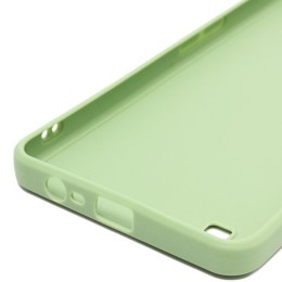 Силиконовый чехол для Realme C31 Soft Matte с защитой камеры Оливковый