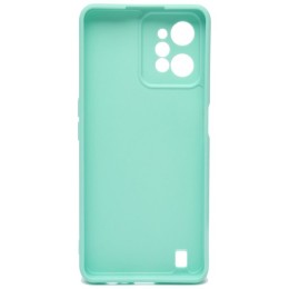 Силиконовый чехол для Realme C31 Soft Matte с защитой камеры Бирюзовый