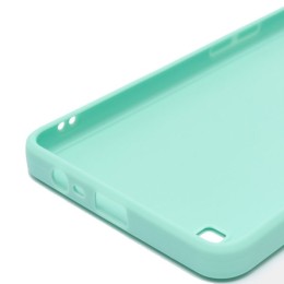 Силиконовый чехол для Realme C31 Soft Matte с защитой камеры Бирюзовый