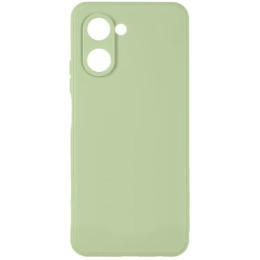 Силиконовый чехол для Realme C33 Soft Matte с микрофиброй Оливковый