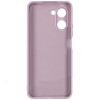 Силиконовый чехол для Realme C33 Soft Matte с микрофиброй Сиреневый
