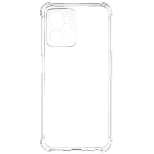 Силиконовый чехол для Realme C35 TPU 1.5мм с усиленными углами и защитой камеры Прозрачный