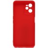 Силиконовый чехол для Realme C35 Soft Matte с защитой камеры Красный