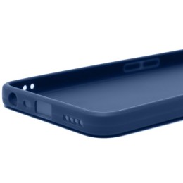 Силиконовый чехол для Realme C35 Soft Matte с защитой камеры Синий