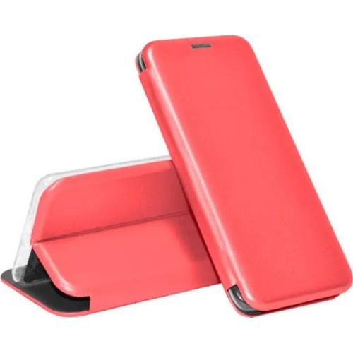 Чехол-книжка для Realme C53 Fashion Case на магнитах с визитницей Красный