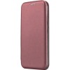 Чехол-книжка для Realme C53 Fashion Case на магнитах с визитницей Темно-красный