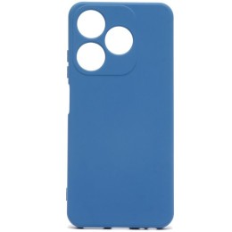 Силиконовый чехол для Realme C53 / Realme C51 / Realme Note 50 Soft Matte с микрофиброй Синий