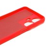 Силиконовый чехол для Realme C55 Soft Matte с микрофиброй Красный
