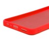 Силиконовый чехол для Realme C55 Soft Matte с микрофиброй Красный