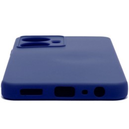 Силиконовый чехол для Realme C55 Soft Matte с микрофиброй Синий