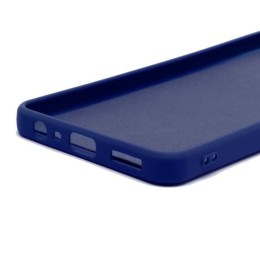 Силиконовый чехол для Realme C55 Soft Matte с микрофиброй Синий