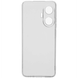 Силиконовый чехол для Realme C55 TPU 1мм с защитой камеры Прозрачный глянцевый