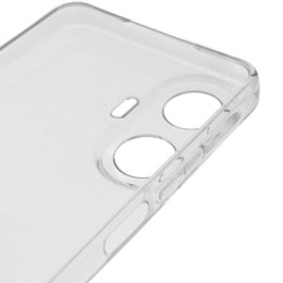 Силиконовый чехол для Realme C55 TPU 1мм с защитой камеры Прозрачный глянцевый