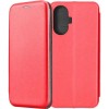 Чехол-книжка для Realme C55 Fashion Case на магнитах с визитницей Красный