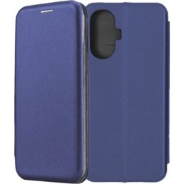 Чехол-книжка для Realme C55 Fashion Case на магнитах с визитницей Синий