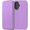 Чехол-книжка для Realme C55 Fashion Case на магнитах с визитницей Фиолетовый