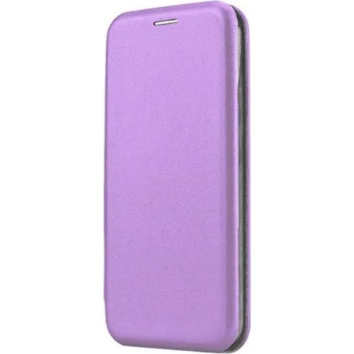 Чехол-книжка для Realme C55 Fashion Case на магнитах с визитницей Фиолетовый