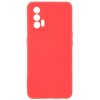 Силиконовый чехол для Realme GT Soft Matte с защитой камеры Красный