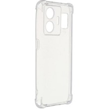 Силиконовый чехол для Realme GT3 TPU iBox Crystal с усиленными углами