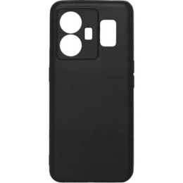 Силиконовый чехол для Realme GT3 TPU mate 1mm с защитой камеры матовый Черный