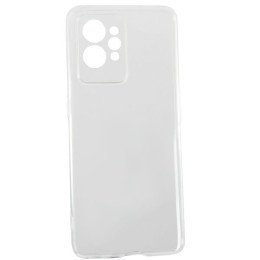 Силиконовый чехол для Realme GT 2 Pro TPU 1мм с защитой камеры Прозрачный