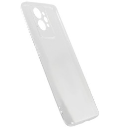 Силиконовый чехол для Realme GT 2 Pro TPU 1мм с защитой камеры Прозрачный