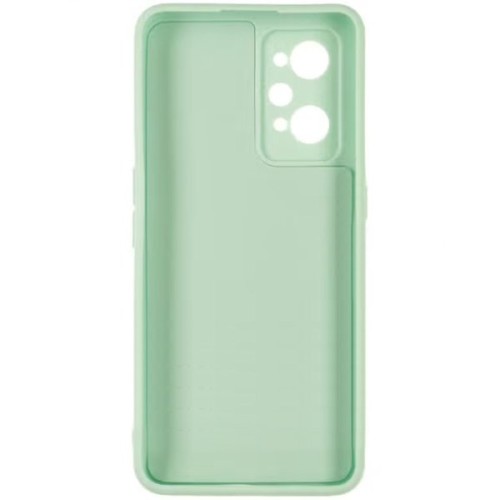 Силиконовый чехол для Realme GT Neo 2 Soft Matte с микрофиброй Мятный
