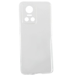 Силиконовый чехол для Realme GT Neo 3 TPU 1мм с защитой камеры Прозрачный