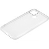 Силиконовый чехол для Realme Narzo 50A TPU 1мм Прозрачный глянцевый