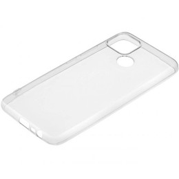 Силиконовый чехол для Realme Narzo 50A TPU 1мм Прозрачный глянцевый