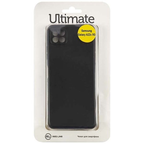 Силиконовый чехол для Samsung Galaxy A22S 5G Red Line Ultimate Черный