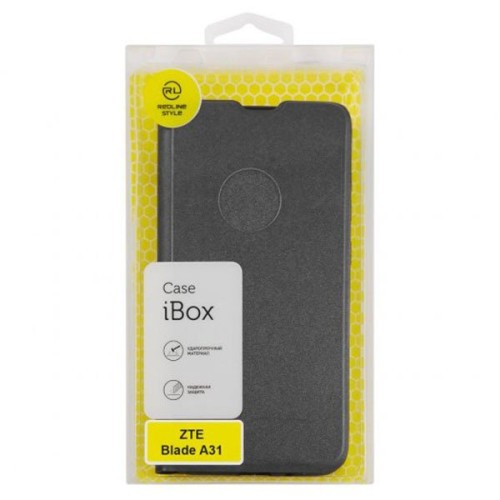 Чехол книжка для ZTE Blade A31 Red Line iBox Серый