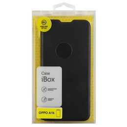 Чехол книжка для Oppo A1k Red Line Book Cover Черный