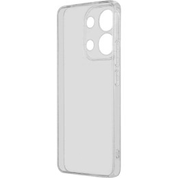 Силиконовый чехол для Xiaomi Redmi Note 13 5G Red Line с защитой камеры глянцевый Прозрачный