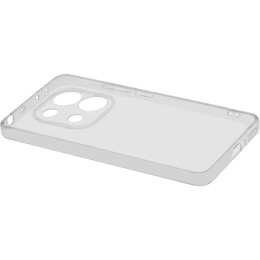 Силиконовый чехол для Xiaomi Redmi Note 13 5G Red Line с защитой камеры глянцевый Прозрачный