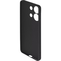 Силиконовый чехол для Xiaomi Redmi Note 13 5G Red Line с защитой камеры матовый Черный