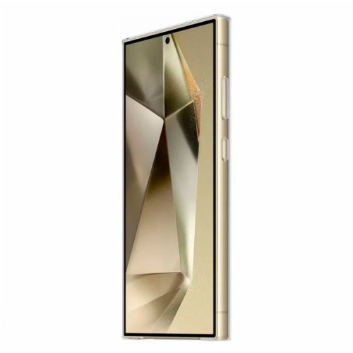 Чехол-накладка для Samsung Galaxy S25 Ultra с защитой камеры и кардхолдером Red Line Прозрачный