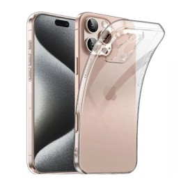 Чехол-накладка для Apple iPhone 16 Pro с защитой камеры Red Line Прозрачный