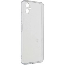Силиконовый чехол для Samsung Galaxy A05 Red Line с защитой камеры глянцевый