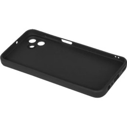 Силиконовый чехол для Samsung Galaxy A05 Red Line с защитой камеры матовый Черный