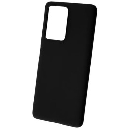 Силиконовый чехол для Xiaomi 11T / Xiaomi 11T Pro Red Line матовый Черный