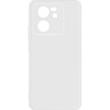 Силиконовый чехол для Xiaomi 13T Pro Red Line с защитой камеры глянцевый Прозрачный