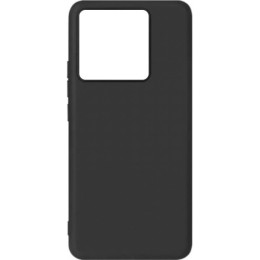 Силиконовый чехол для Xiaomi 13T Red Line матовый Черный