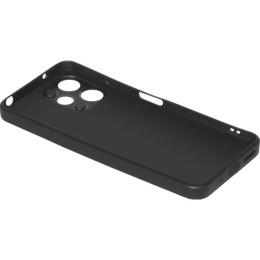 Силиконовый чехол для Xiaomi Poco M6 5G Red Line с защитой камеры матовый Черный